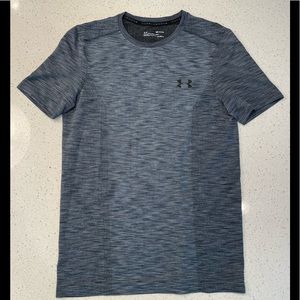 Under Armour Threadborne Athletic T-Shirt - Dark Gray - Men’s Size S